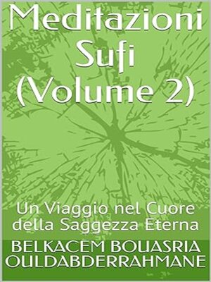 cover image of Meditazioni Sufi, (Volume 2